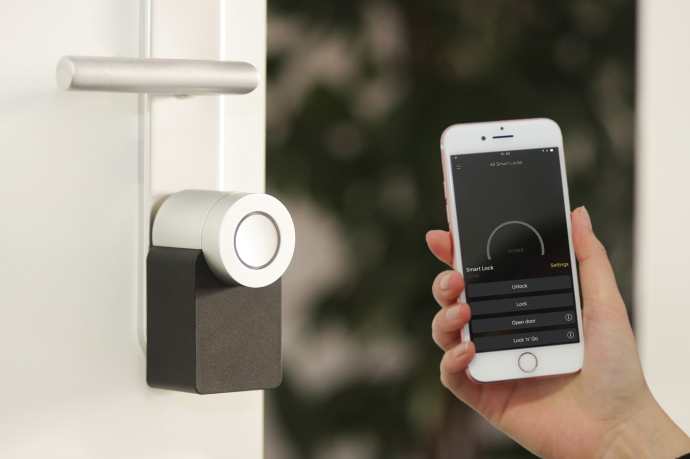Secure access and lock check