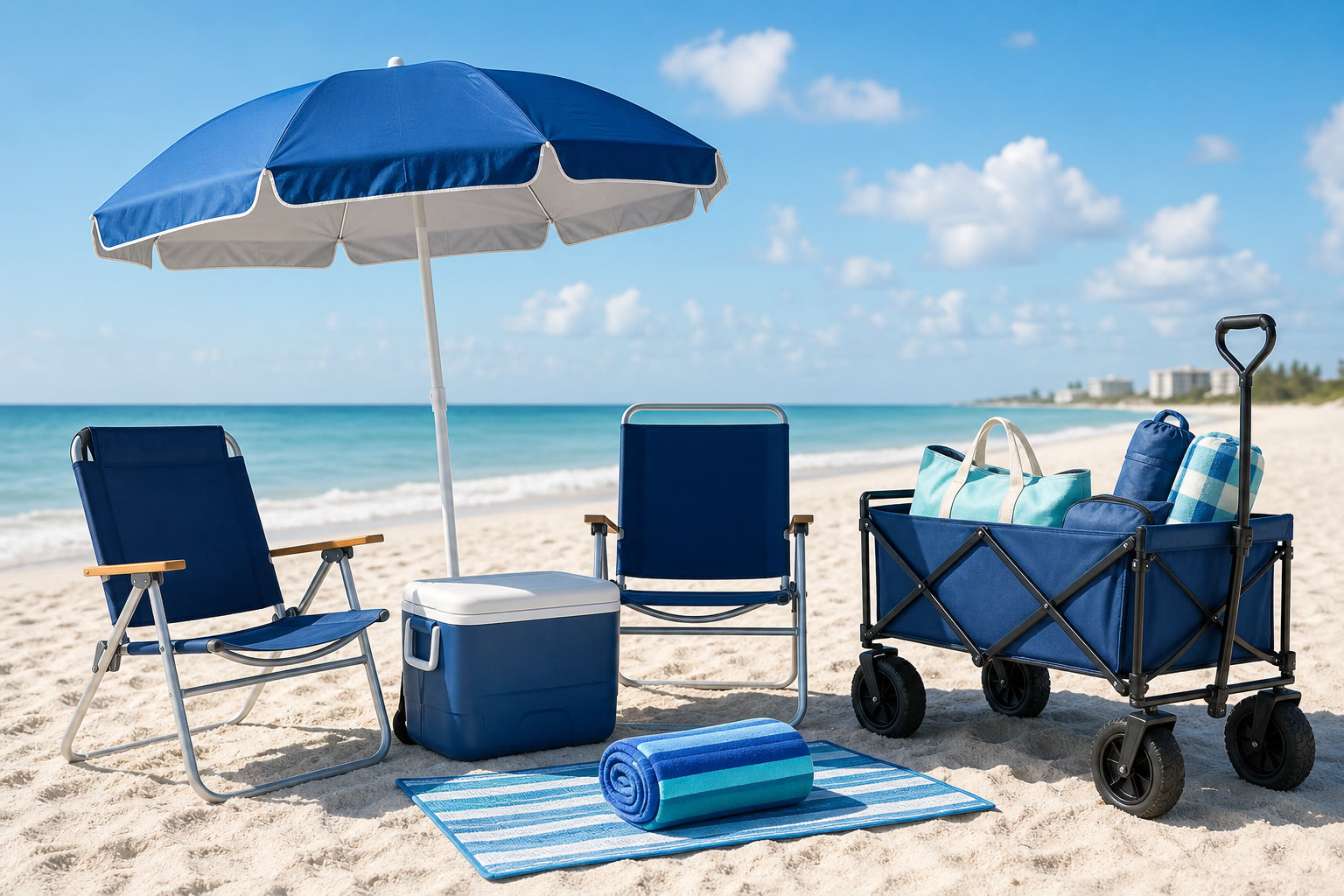 Family beach gear package bundle